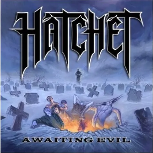 Hatchet - Awaiting Evil vinyl record cover