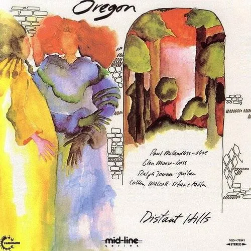 Oregon - Distant Hills vinyl record cover