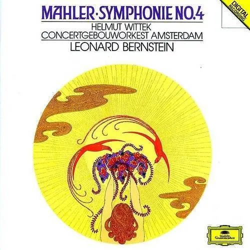 Leonard Bernstein - Symphony 4 vinyl record cover