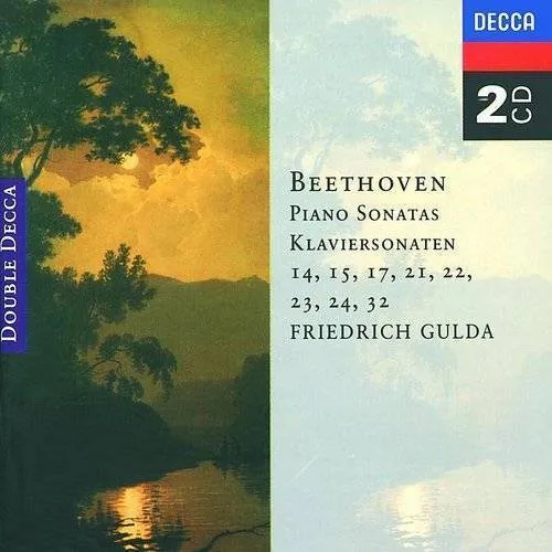 FRIEDRICH GULDA - Piano Sonatas vinyl record cover