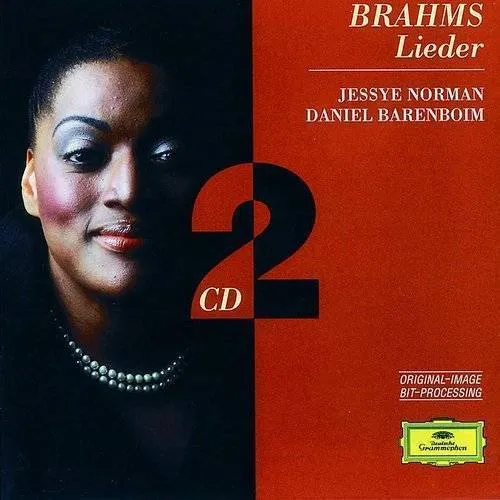 Jessye Norman, Daniel Barenboim - Lieder vinyl record cover
