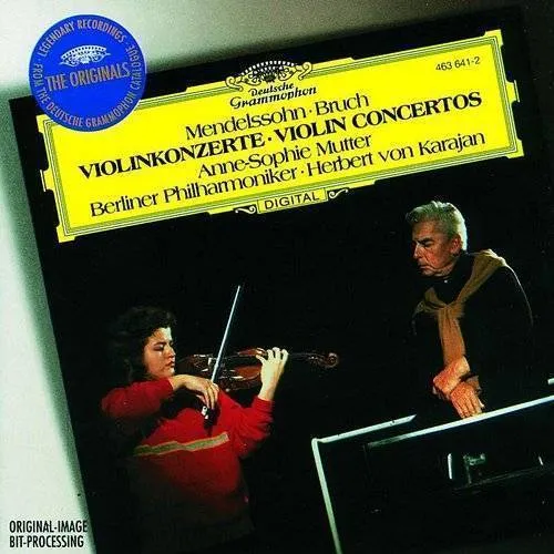 Anne-Sophie Mutter - Violin Concerto vinyl record cover