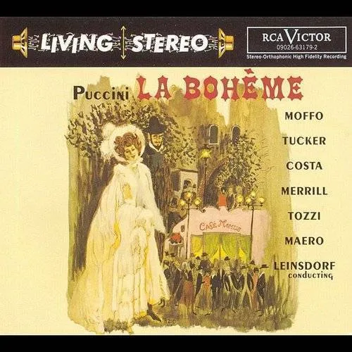 Stephanie Martin, Various Artists, Erich Leinsdorf - Puccini: La Boheme vinyl record cover
