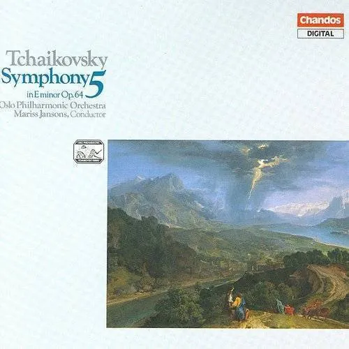 Mahler / Janosns - Symphony 5 vinyl record cover