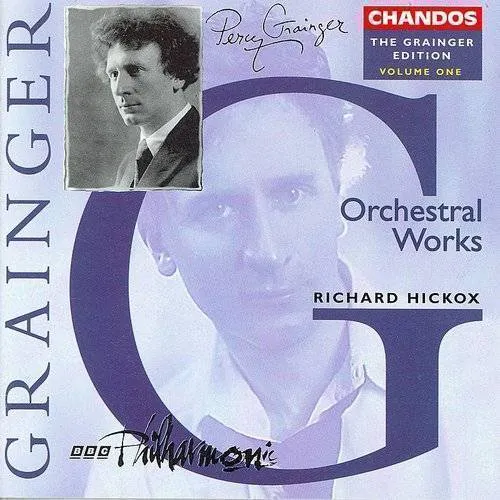 Richard Hickox - Orchestral Works 1 vinyl record cover