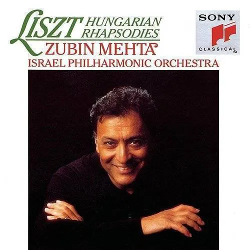 ZUBIN MEHTA - Hungarian Rhapsodies vinyl record cover