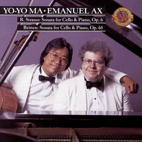 Yo-Yo Ma - Cello Sonatas vinyl record cover