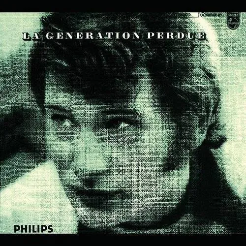 Johnny Hallyday - La Generation Perdue vinyl record cover