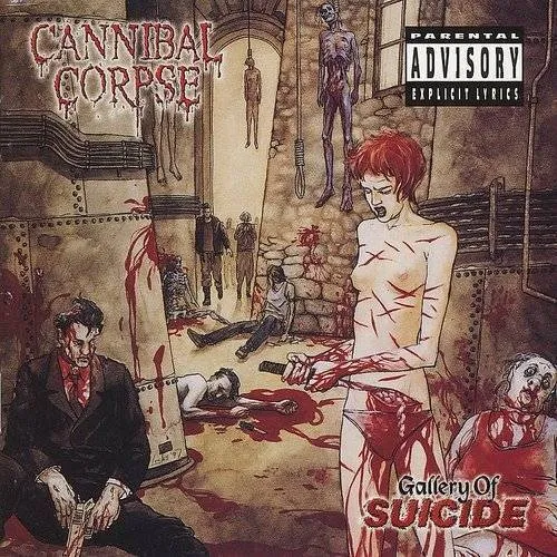 Cannibal Corpse - Gallery Of Suicide [Colored Vinyl] (Red) (Wht) (Spla)