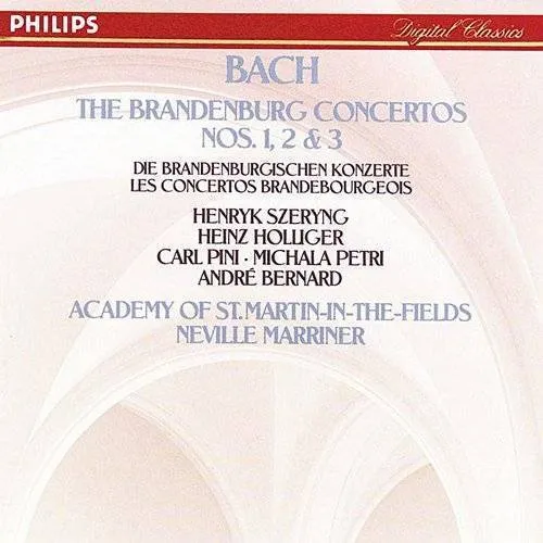 Bach: The Brandenburg Concertos Nos. 1,2&3