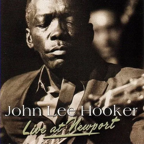 John Lee Hooker - Live at Newport vinyl record cover
