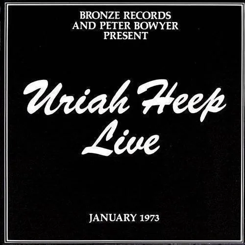 Uriah Heep - Live 1973 vinyl record cover