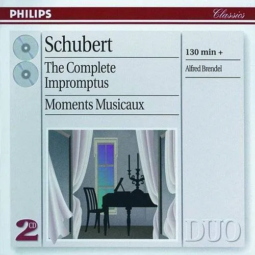 Alfred Brendel - Complete Impromptus / Moments Musicaux vinyl record cover