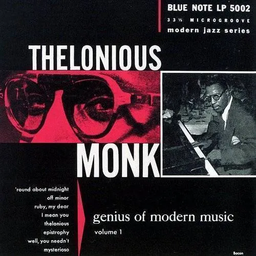 Thelonious Monk - Genius Of Modern Music 1 (Jpn) vinyl record cover