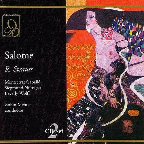 Richard Strauss - Salome vinyl record cover