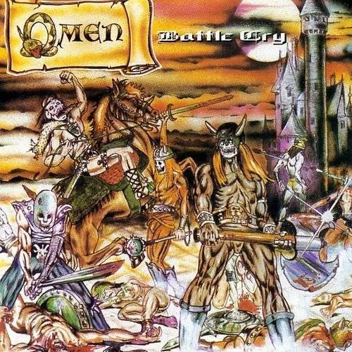 Omen - Battle Cry vinyl record cover