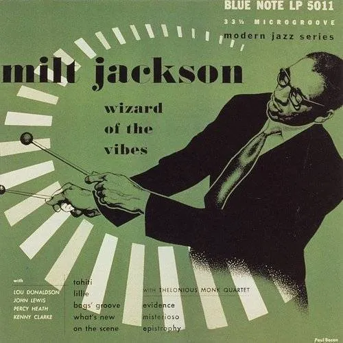 Milt Jackson - Wizard Of The Vibes (10-Inch Re-issue) vinyl record cover