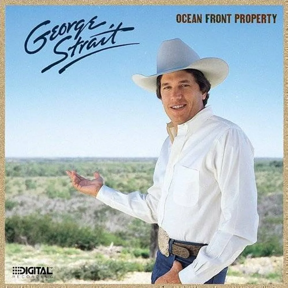 George Strait - Ocean Front Property (Blue) [Colored Vinyl] [180 Gram] (Can)