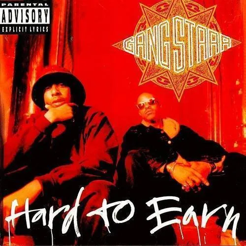 Gang Starr - Hard to Earn vinyl record cover