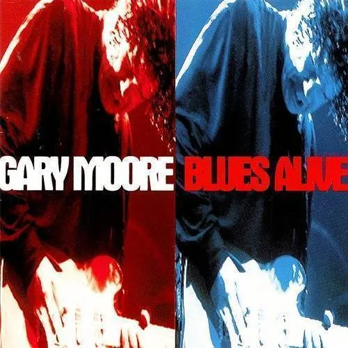 Gary Moore - Blues Alive vinyl record cover