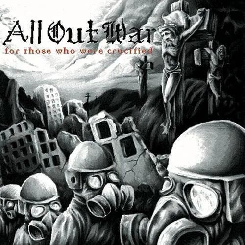 All Out War - For Those Who Were Crucified vinyl record cover