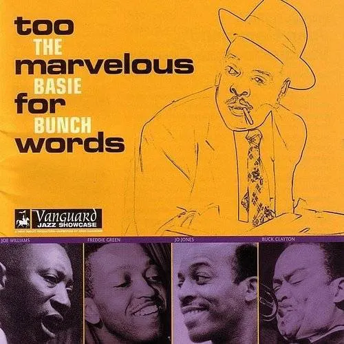 Basie Bunch, The Count Basie Bunch, BASIE/JAMES - Too Marvelous for Words vinyl record cover