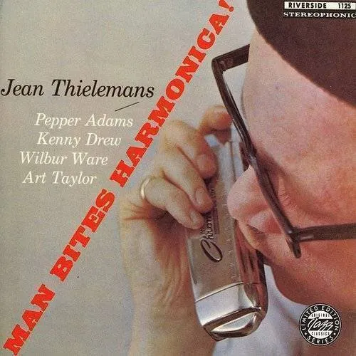Toots Thielemans - Man Bites Harmonica vinyl record cover