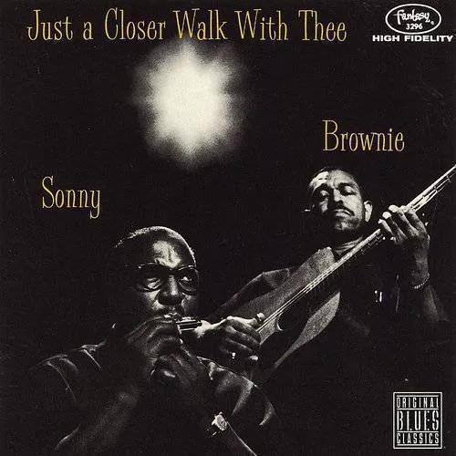 Sonny Terry & Brownie Mcghee - Just a Closer Walk vinyl record cover