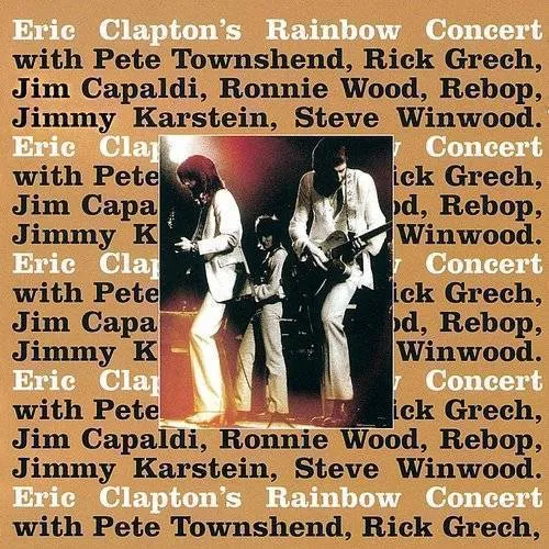 Eric Clapton - Rainbow Concert (remastered) vinyl record cover