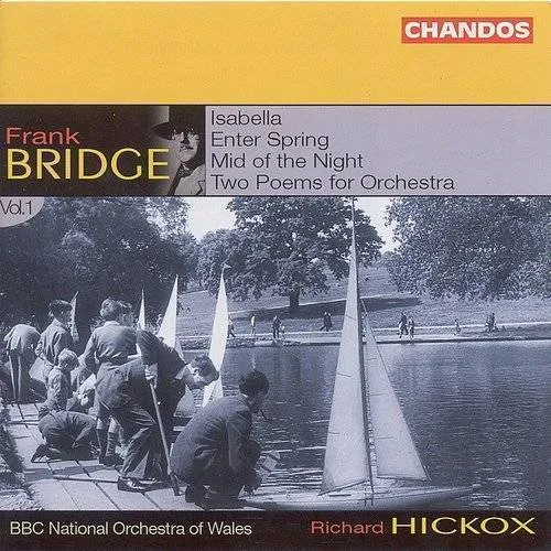 Richard Hickox - Orchestral Works 1 vinyl record cover