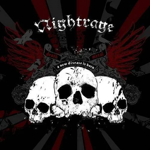 Nightrage - A New Disease Is Born vinyl record cover