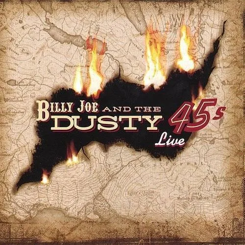 Dusty 45's - Live vinyl record cover