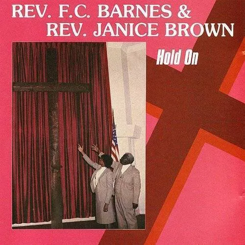 Rev. Janice Brown - Hold on vinyl record cover