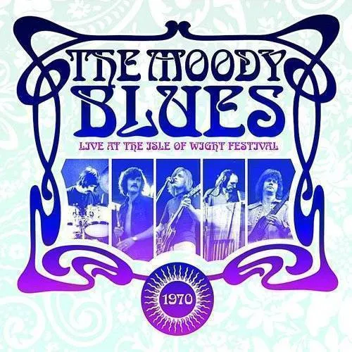 Moody Blues - Live At The Isle Of Wight Festival 1970 vinyl record cover