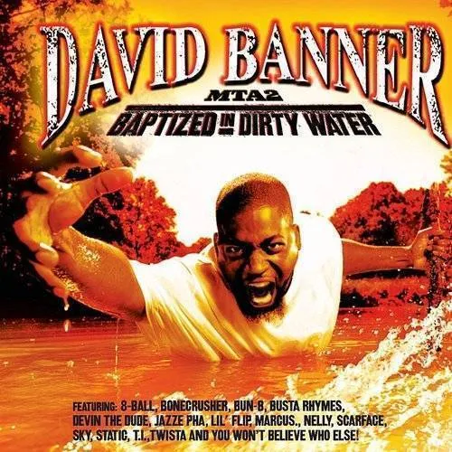David Banner - MTA2: Baptized in Dirty Water vinyl record cover
