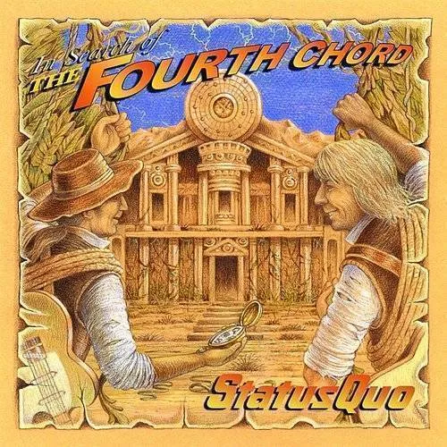 Status Quo - In Search of the Fourth Chord vinyl record cover