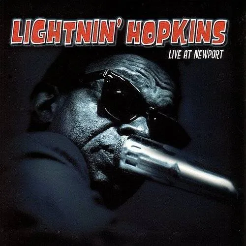 Lightnin' Hopkins - Live at Newport vinyl record cover
