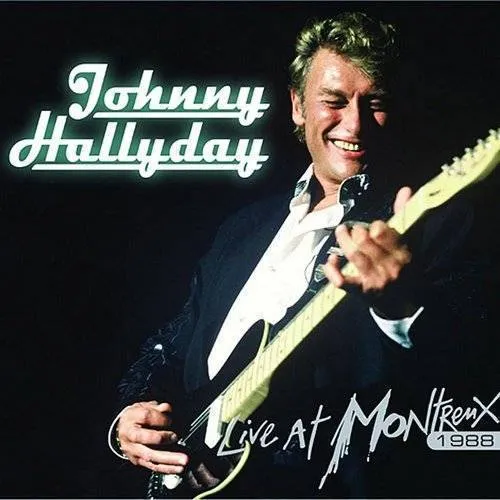 Johnny Hallyday - Live At Montreux 1988 vinyl record cover