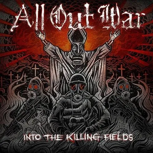 All Out War - Into the Killing Fields vinyl record cover