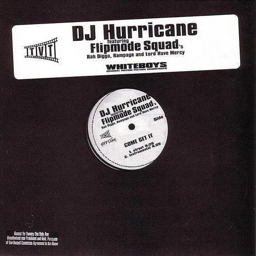 Dj Hurricane - Come Get It vinyl record cover