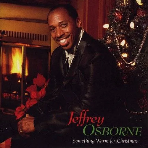 Jeffrey Osborne - Something Warm For Christmas vinyl record cover