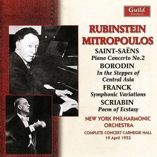 Rubinstein & Mitropoulos Carnegie Hall 1953