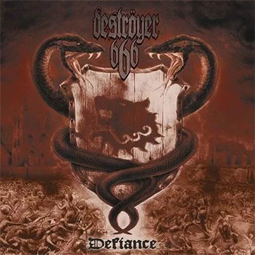 Destroyer 666 - Defiance vinyl record cover