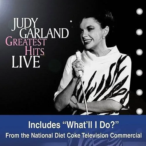 Judy Garland - Greatest Hits Live vinyl record cover