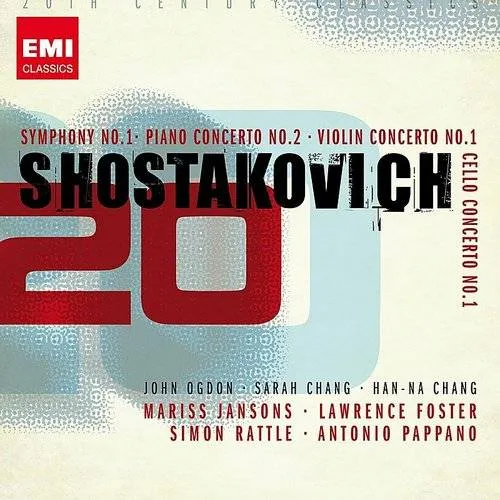Artist - Shostakovich: Symphony 1 Ctos / Various vinyl record cover