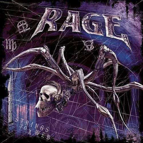 Rage - Strings To A Web vinyl record cover