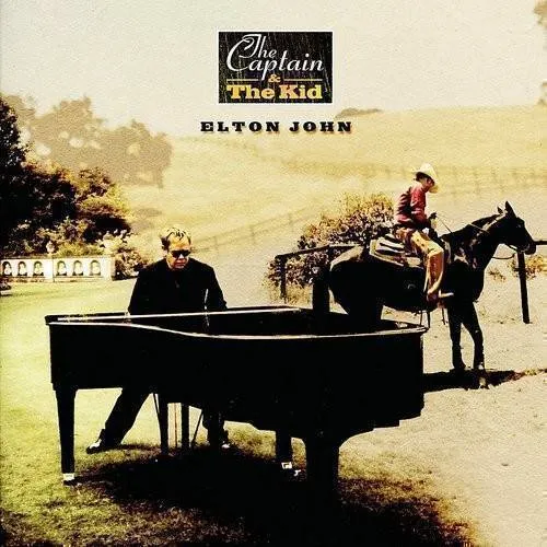 Elton John - The Captain and The Kid vinyl record cover