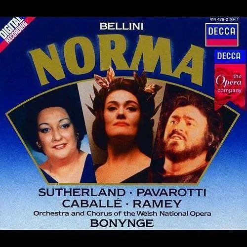 Dame Joan Sutherland - Norma vinyl record cover