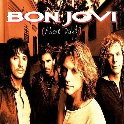 Bon Jovi - These Days vinyl record cover