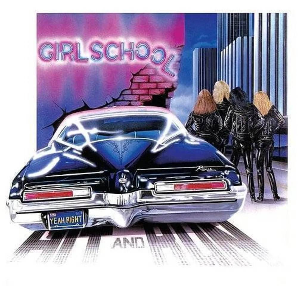 Girlschool - Hit & Run (blue Vinyl)
